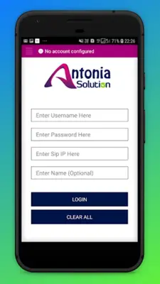 Antonia SIP Softphone - VoIP M android App screenshot 5